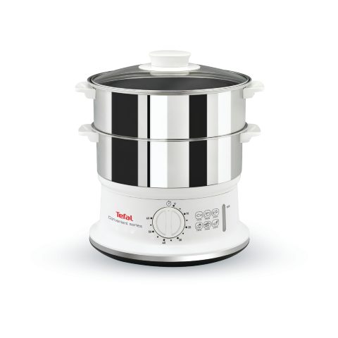Tefal VC1451 steam cooker 2 basket(s) Freestanding 900 W White