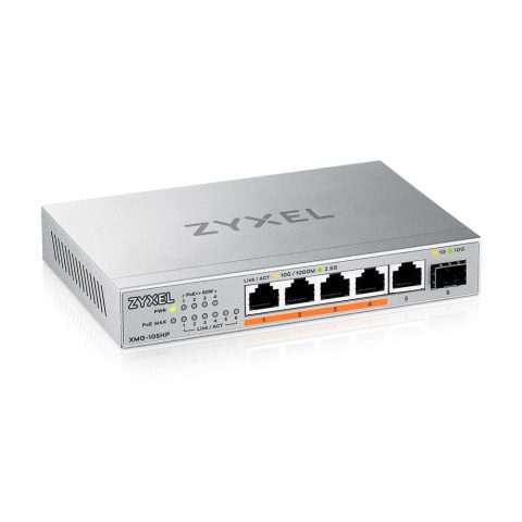 Zyxel XMG-105HP Nepārvaldīts 2.5G Ethernet (100/1000/2500) Power over Ethernet…