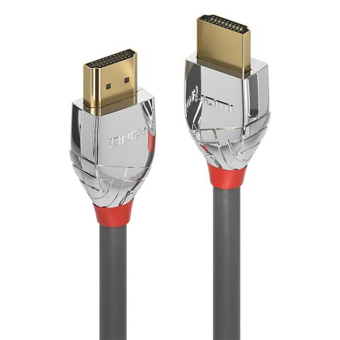 Lindy 37871 HDMI kabelis 1 m HDMI Type A (Standard) Pelēks