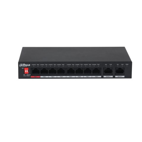 Dahua Technology PoE PFS3010-8ET-96-V2 tīkla pārslēgs Nepārvaldīts Gigabit Eth…