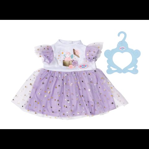 Zapf BABY born Lilac Tutu Dress 43cm Doll dress
