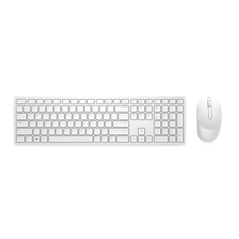 Dell KM5221W-WH tastatūra Pele iekļauta Birojs RF Bezvadu QWERTY US Internati…