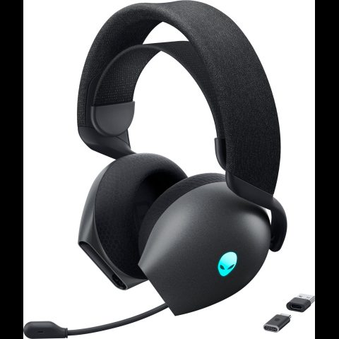 Dell Alienware AW725H Headset Wired & Wireless Head-band Gaming USB Type-C Bl…