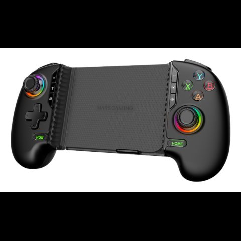 Mars Gaming MGPXPRO spēļu kontrolierīce Melns Bluetooth/USB Spēļu paliktnis Analogā…