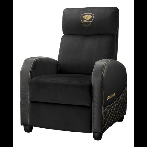 Cougar Ranger Elite Gold Gaming armchair Upholstered padded seat