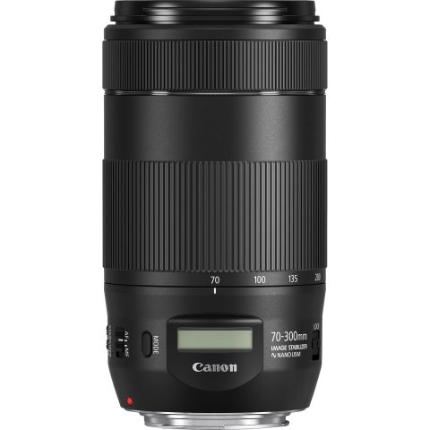 Canon EF 70-300MM 1:4-5.6 IS II USM MILC Telefoto tālummaiņas objektīvs Melns