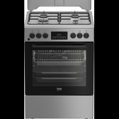 Beko FBM62320SDS Brīvi stāvoša plīts Elektrisks Gāzes Melns