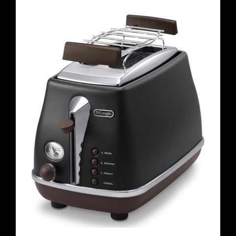 DeLonghi De’Longhi 2103.BK 6 2 šķēle (-s) 900 W Melns