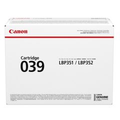Canon 039 tonera kārtridžs 1 pcs Oriģināls Melns