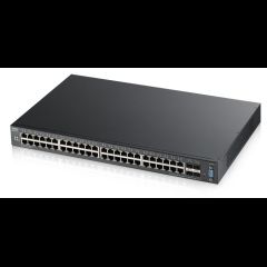 Zyxel XGS2210-52 Vadīts L2 Gigabit Ethernet (10/100/1000) 1U Melns