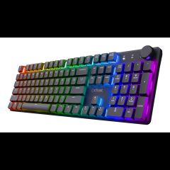 Trust GXT 868 Torix keyboard Gaming USB + RF Wireless + Bluetooth QWERTY US En…