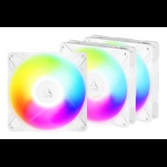 Arctic Freezer P14 Pro Reverse A-RGB (White) - 3 Pack - 140 mm A-RGB PWM Fan wi…