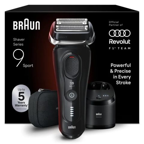 Braun Rasierer Series 9 Sport 9150cc Sietiņa skuveklis Trimmeris Melns