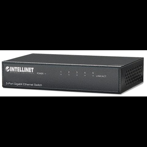 Intellinet 5-Port Gigabit Ethernet Switch