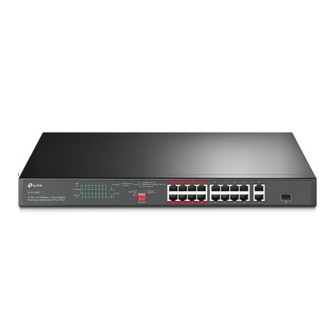 TP-Link TL-SL1218P сетевой коммутатор Неуправляемый Gigabit Ethernet (10/100/100…