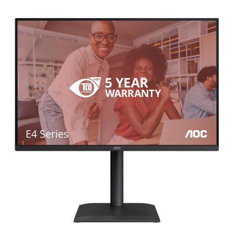 AOC E4 X24E4U computer monitor 61 cm (24") 1920 x 1200 pixels Full HD LED Bl…