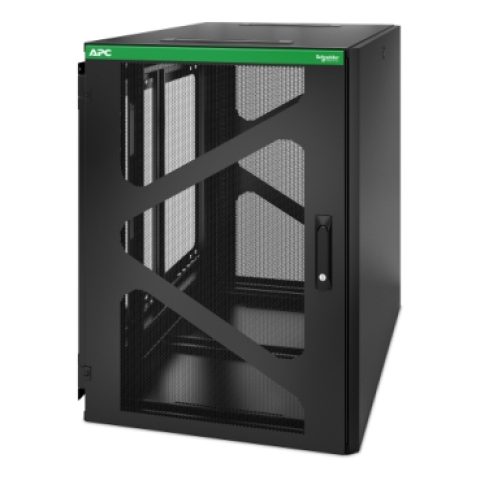 Apc AR118SM statnis 18U Pie sienas stiprināms statīvs Melns