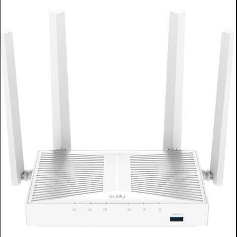 Cudy WR1300S wireless router Gigabit Ethernet Dual-band (2.4 GHz / 5 GHz) Whi…