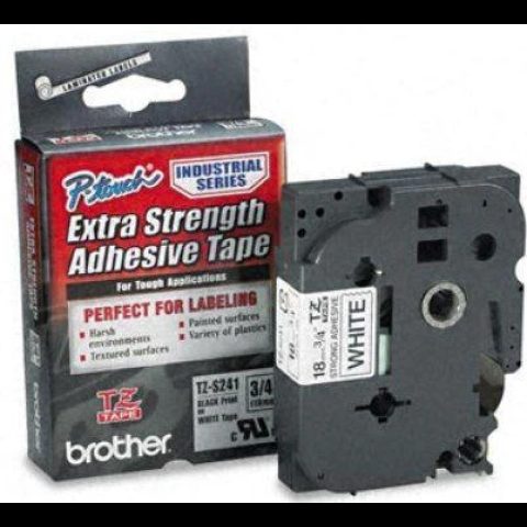 Brother TZe-S241 Strong Adhesive Laminated Tape
