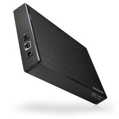Axagon EE35-XA3 compact aluminum USB 3.2 Gen 1 external box SATA intended for 3…