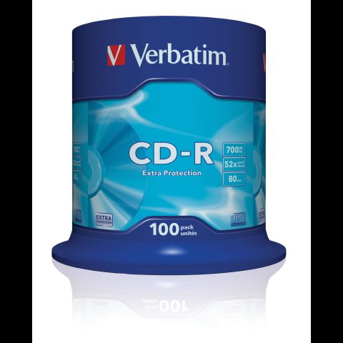 Verbatim CD-R Extra Protection 700 MB 52x 100 pcs