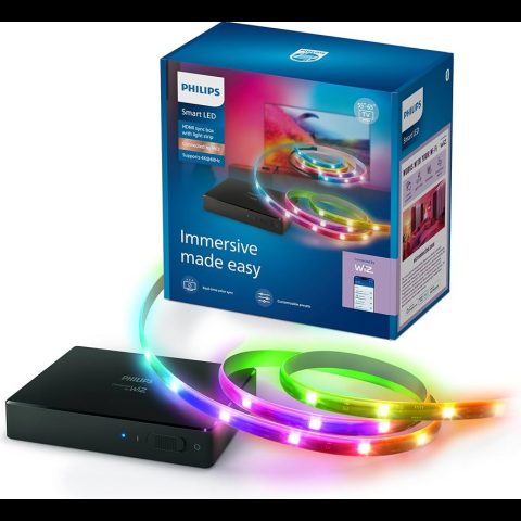 Philips HDMI Sync Box ar televizora izgaismojumu 55”–65” televizoriem