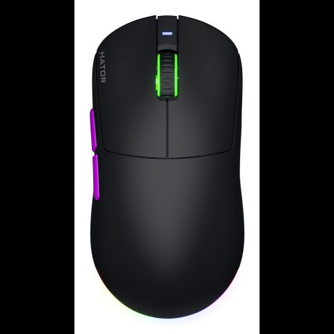 Hator Quasar 3 Ultra 8K Wireless pele Speļu Abām rokām RF Wireless + Bluetooth…
