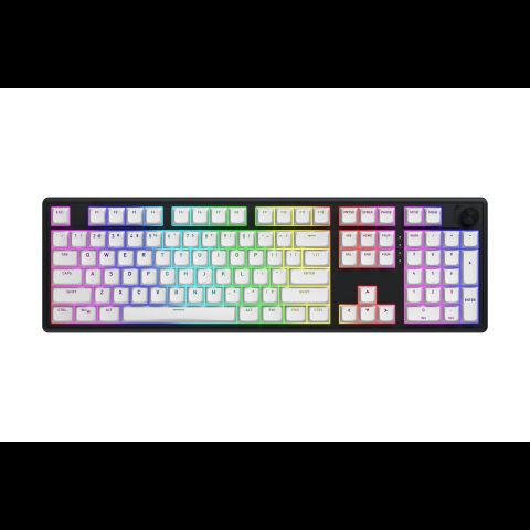Hator Skyfall Wireless 100 tastatūra Speļu USB + RF Wireless + Bluetooth QWERT…