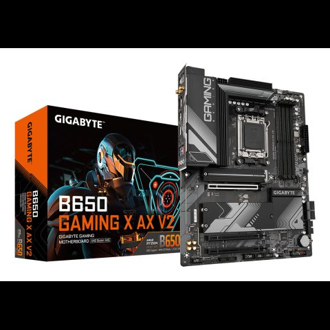 Gigabyte B650 GAMING X AX V2 mātes plate AMD B650 AM5 pieslēgvieta ATX