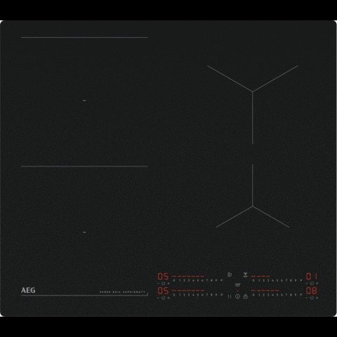 AEG TI64IB10IZ Black Built-in 60 cm Zone induction hob 4 zone(s)