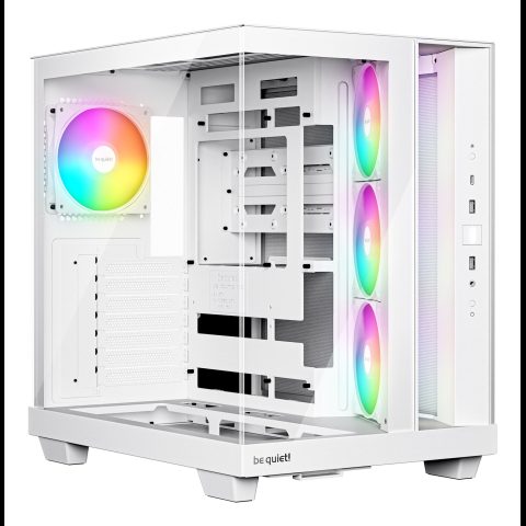 be quiet! Light Base 500 LX White Midi Tower Balts