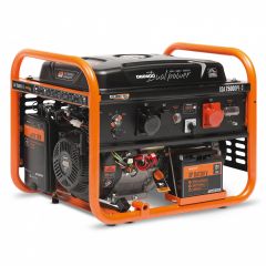 Daewoo GDA 7500DPE-3 degvielas ģnerators 6000 W 30 L Benzīns Oranžs