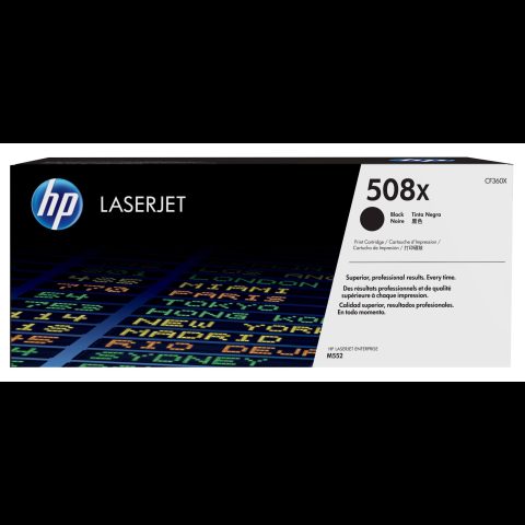 Hewlett Packard (HP) HP 508X High Yield Black Original LaserJet Toner Cartridge
