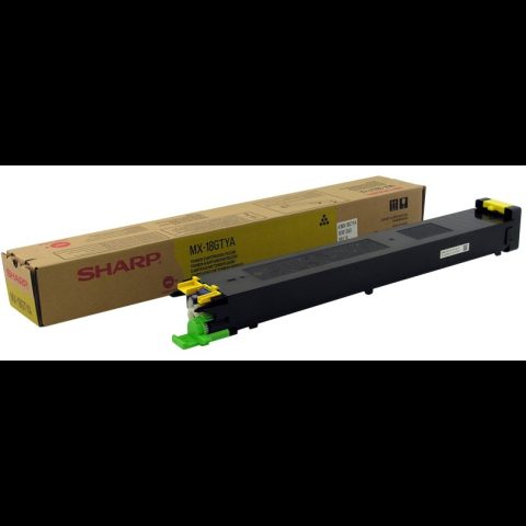 Sharp MX-18GTYA tonera kārtridžs 1 pcs Oriģināls Dzeltens