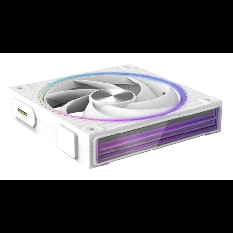 Zalman ZM-DF120 WHITE computer cooling system Motherboard Fan 12.4 cm 1 pc(s)