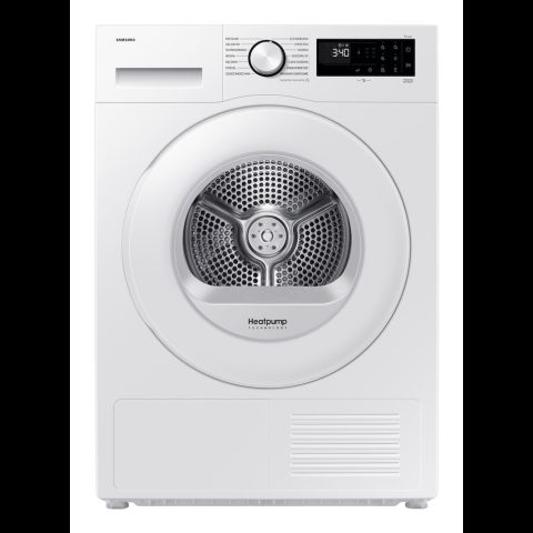 Samsung DV90DG52A0TEEO tumble dryer Freestanding Front-load 9 kg White