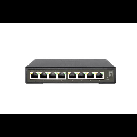 Level One LevelOne GES-2108P tīkla pārslēgs Vadīts L2 Gigabit Ethernet (10/100/100…