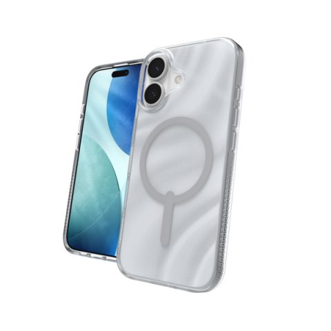 Zagg Milan Snap mobilo telefonu apvalks 16 cm (6.3") Aploksne Sudrabs