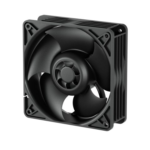 Arctic S12038-4K Datora korpusam Ventilators 12 cm Melns 1 pcs