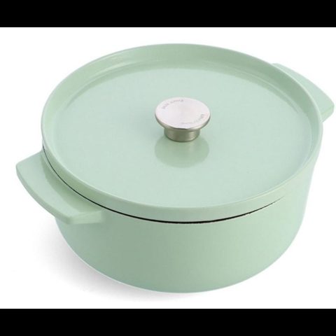 KitchenAid CC007434-001 soup pot 5.2 L Green Cast iron