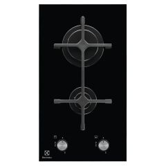 Electrolux EGC3322NVK Черный Встроенный 29 cm Газовый 2 зона(ы)