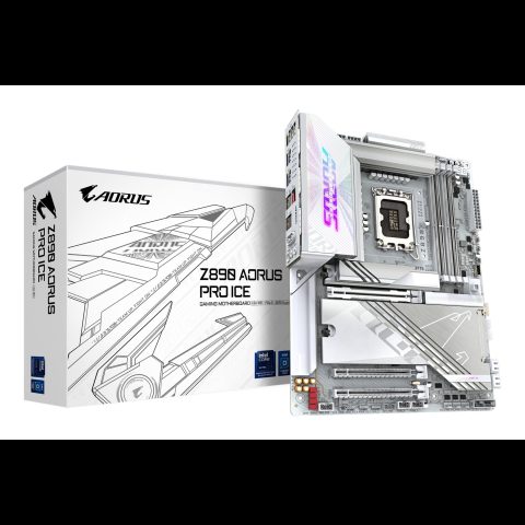 Gigabyte Z890 AORUS PRO ICE материнская плата Intel Z890 LGA 1851 (Socket V1) ATX