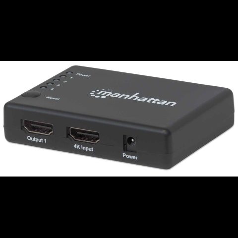 Manhattan HDMI Splitter 4-Port (Compact)