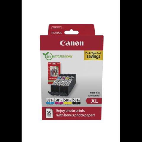 Canon 2052C006 ink cartridge 4 pc(s) Original High (XL) Yield Black · Cyan · M…