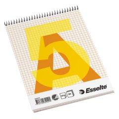 Esselte Spiral Pad A5 piezīmju grāmatiņa & papīrs 80 lapas Oranžs