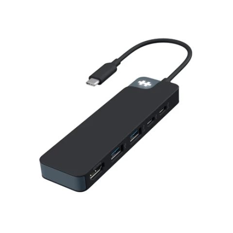 „Hyper HyperDrive Flex“ 5 prievadų USB-C šakotuvas