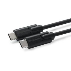 MicroConnect USB3.2CC1 USB cable USB 3.2 Gen 2x2 1 m USB C 100 W Black