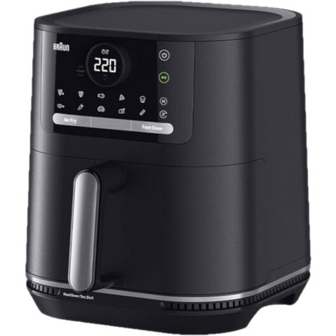 Braun HF5050 Single 6 L Stand-alone 2000 W Hot air fryer Black