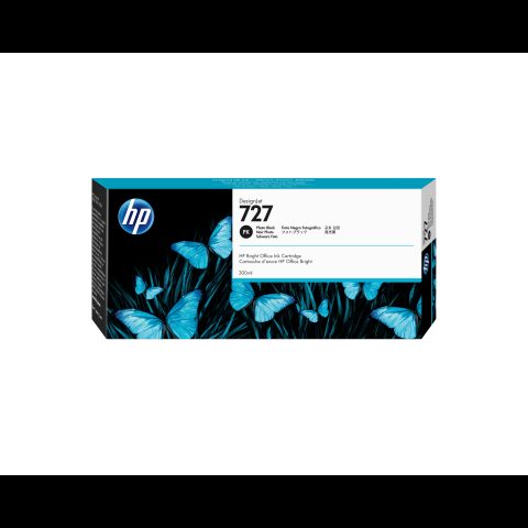 Hewlett Packard (HP) HP 727 300-ml Photo Black DesignJet Ink Cartridge