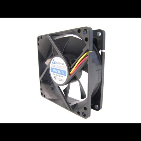 Chieftec AF-1225S Datora dzesēšanas sistēma Datora korpusam Ventilators Melns